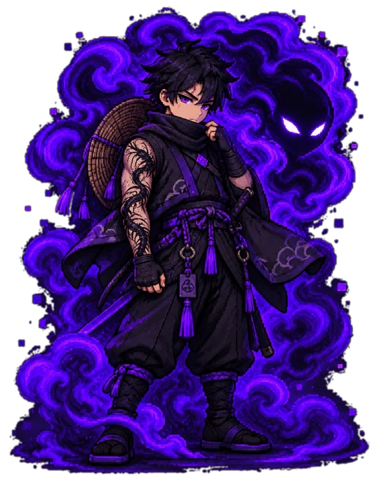 Персонаж KAGE Shadow без фона